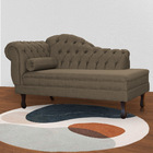 Divã Namoradeira Larissa Lado Direito Linho Cores - Ds Estofa