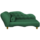 Divã Recamier Caminha Pet Luxo Pequeno Porte Verde
