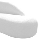 Divã Recamier Curvo Luna 185cm Lado Direito Suede - Doce Sonh