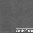 Divã Recamier Curvo Luna 185cm Lado Esquerdo Suede - Amarena