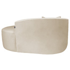 Divã Recamier Curvo Sala De Estar Recepção Inglaterra 150cm L