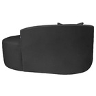 Divã Recamier Curvo Sala De Estar Recepção Inglaterra 150cm L