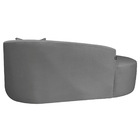 Divã Recamier Curvo Sala De Estar Recepção Inglaterra 180cm L