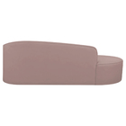 Divã Recamier Curvo Sala De Estar Recepção Inglaterra 200cm L