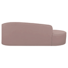 Divã Recamier Curvo Sala De Estar Recepção Inglaterra 200cm L