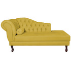 Diva Recamier Diana 130cm Lado Direito Suede - Doce Sonho Móv