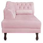 Diva Recamier Diana 140cm Lado Esquerdo Corano - Doce Sonho M