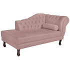 Diva Recamier Diana 140cm Lado Esquerdo Linho - Doce Sonho Mó