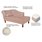 Diva Recamier Diana 160cm Lado Direito Suede - Amarena Móveis