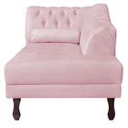 Diva Recamier Diana 185cm Lado Direito Corano - Amarena Móvei