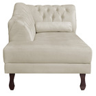 Diva Recamier Diana 185cm Lado Esquerdo Linho - Doce Sonho Mó