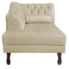 Diva Recamier Diana 185cm Lado Esquerdo Suede - Doce Sonho Mó