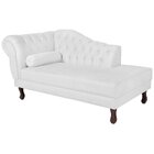 Diva Recamier Dora 130cm Lado Direito Branco