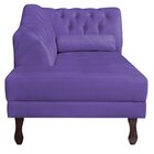 Diva Recamier Dora 160cm Lado Esquerdo Corano Roxo
