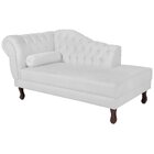 Diva Recamier Dora 185cm Lado Direito Branco