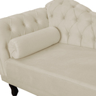 Divã Recamier Larissa Lado Direito 150cm Suede - Ds Estofados