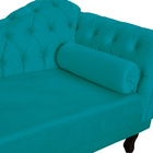 Divã Recamier Larissa Suede Lado Esquerdo - Ds Estofados - Az