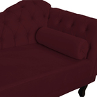 Divã Recamier Larissa Suede Lado Esquerdo - Ds Estofados - Bo