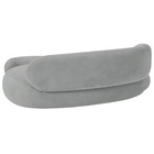 Divã Recamier Luxo Decorativo Canadá 150cm Lado Direito Boucl