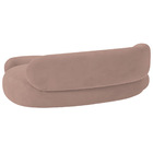 Divã Recamier Luxo Decorativo Canadá 150cm Lado Direito Linho