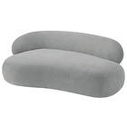 Divã Recamier Luxo Decorativo Canadá 180cm Lado Direito Boucl