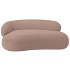 Divã Recamier Luxo Decorativo Canadá 180cm Lado Direito Linho