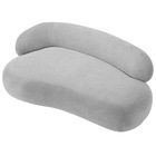 Divã Recamier Luxo Decorativo Canadá 200cm Lado Direito Linho