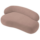 Divã Recamier Luxo Decorativo Canadá 200cm Lado Direito Linho