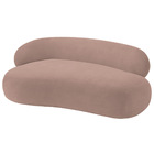 Divã Recamier Luxo Decorativo Canadá 200cm Lado Direito Linho