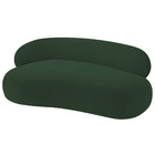 Divã Recamier Luxo Decorativo Canadá 200cm Lado Direito Linho