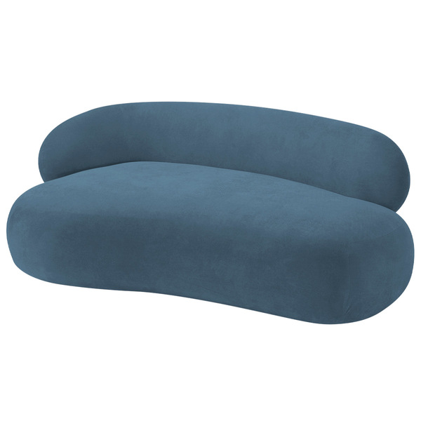 Divã Recamier Luxo Decorativo Canadá 200cm Lado Direito Linho