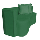 Divã Recamier Luxo Decorativo Primor Verde