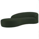 Divã Recamier Orgânico França 160cm Lado Esquerdo Linho - Doc