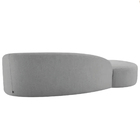 Divã Recamier Orgânico França 180cm Lado Esquerdo Linho - Ama