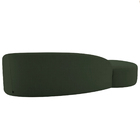 Divã Recamier Orgânico França 180cm Lado Esquerdo Linho - Ama