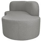 Divã Recamier Orgânico Tokyo 160cm Lado Direito Bouclé - Doce