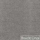 Divã Recamier Orgânico Tokyo 160cm Lado Direito Bouclé - Doce