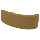 Divã Recamier Orgânico Tokyo 160cm Lado Direito Bouclé - Doce