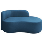 Divã Recamier Orgânico Tokyo 160cm Lado Direito Linho - Amare