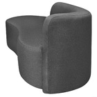 Divã Recamier Orgânico Tokyo 160cm Lado Esquerdo Linho - Amar