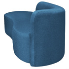 Divã Recamier Orgânico Tokyo 160cm Lado Esquerdo Linho - Doce