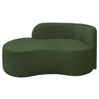 Divã Recamier Orgânico Tokyo 160cm Lado Esquerdo Linho - Doce