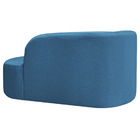 Divã Recamier Orgânico Tokyo 180cm Lado Direito Linho - Amare