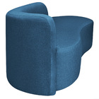 Divã Recamier Orgânico Tokyo 180cm Lado Direito Linho - Amare