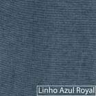 Divã Recamier Orgânico Tokyo 180cm Lado Esquerdo Linho - Azul