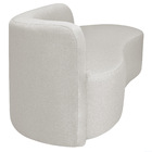 Divã Recamier Orgânico Tokyo 200cm Lado Direito Bouclé - Doce