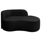 Divã Recamier Orgânico Tokyo 200cm Lado Direito Linho - Amare