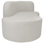 Divã Recamier Orgânico Tokyo 200cm Lado Esquerdo Bouclé - Ama