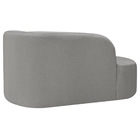 Divã Recamier Orgânico Tokyo 200cm Lado Esquerdo Bouclé - Ama