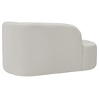 Divã Recamier Orgânico Tokyo 200cm Lado Esquerdo Bouclé - Bra